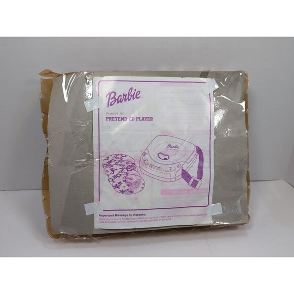 VTG Barbie Pretend Cd Player BE-150 4 Disc, Brand New Not In Original Box 1995 - Picture 5 of 5
